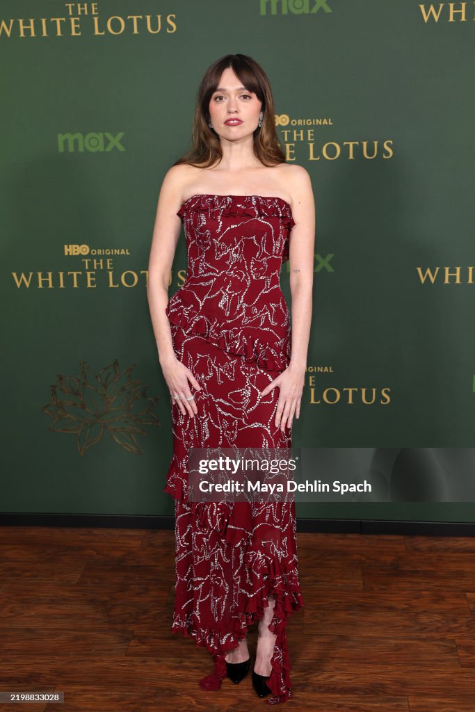 Los Angeles Premiere Of HBO Original Series "The White Lotus" Season 3 - Arrivals
