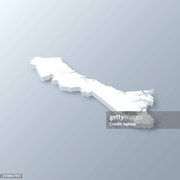 york county, virginia. 3d map on gray background - yorktown virginia stock illustrations