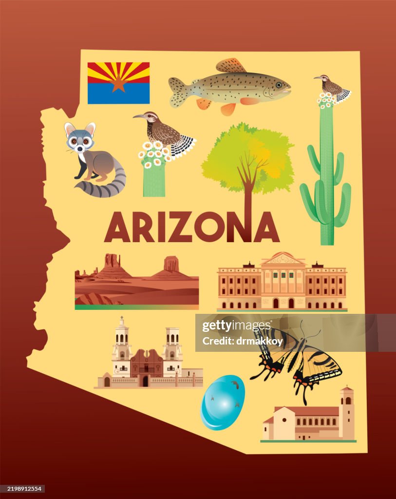 Arizona State Map