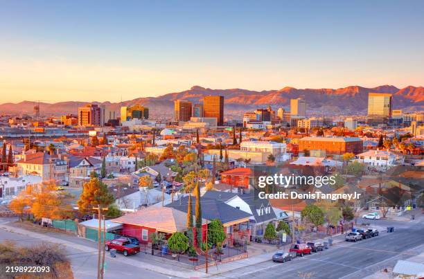 el paso, texas - ciudad juarez stock pictures, royalty-free photos & images
