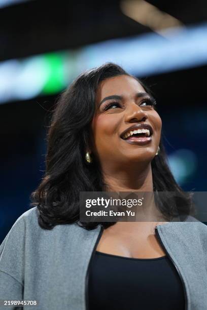 Taylor Rooks Smile 846 Taylor Rooks Photos & High Res Pictures - Getty Images