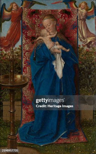 Madonna at the Fountain, 1439. Creator: Jan van Eyck.