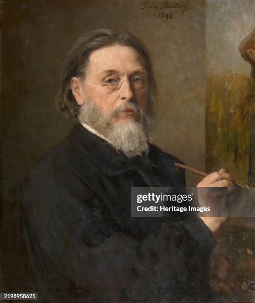 Self Portrait, 1895. Creator: Jules Breton.