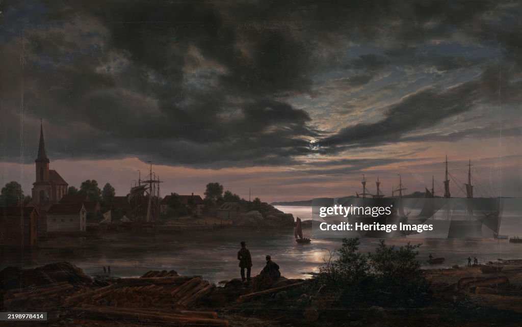 Larvik By Moonlight