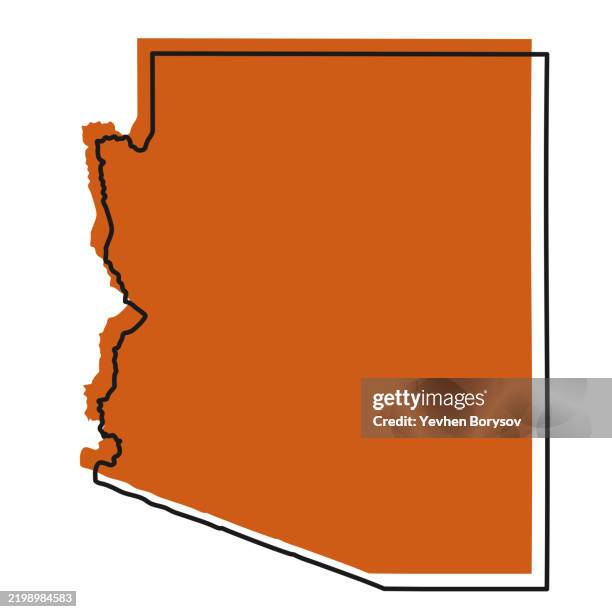 Arizona State View 1,693 Arizona State Line Stock Photos, High-Res Pictures, and Images ...