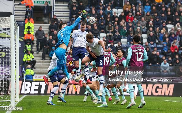Preston North End FC v Burnley FC - Sky Bet Championship Preston North End FC v Burnley FC - Sky Bet Championship