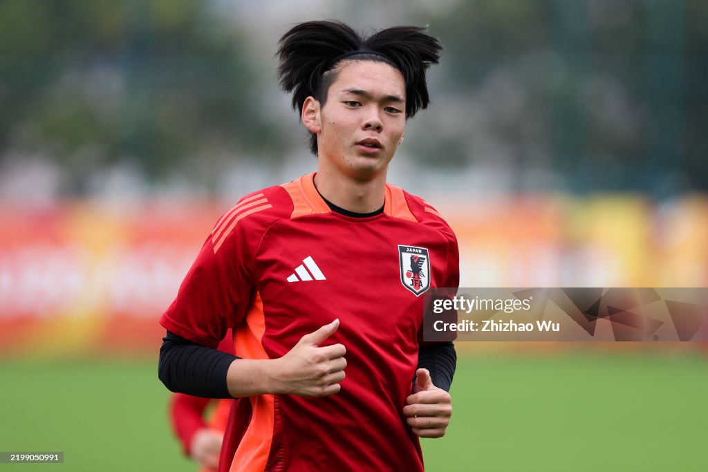 Japan Training Session - AFC U20 Asian Cup China 2025 Group D