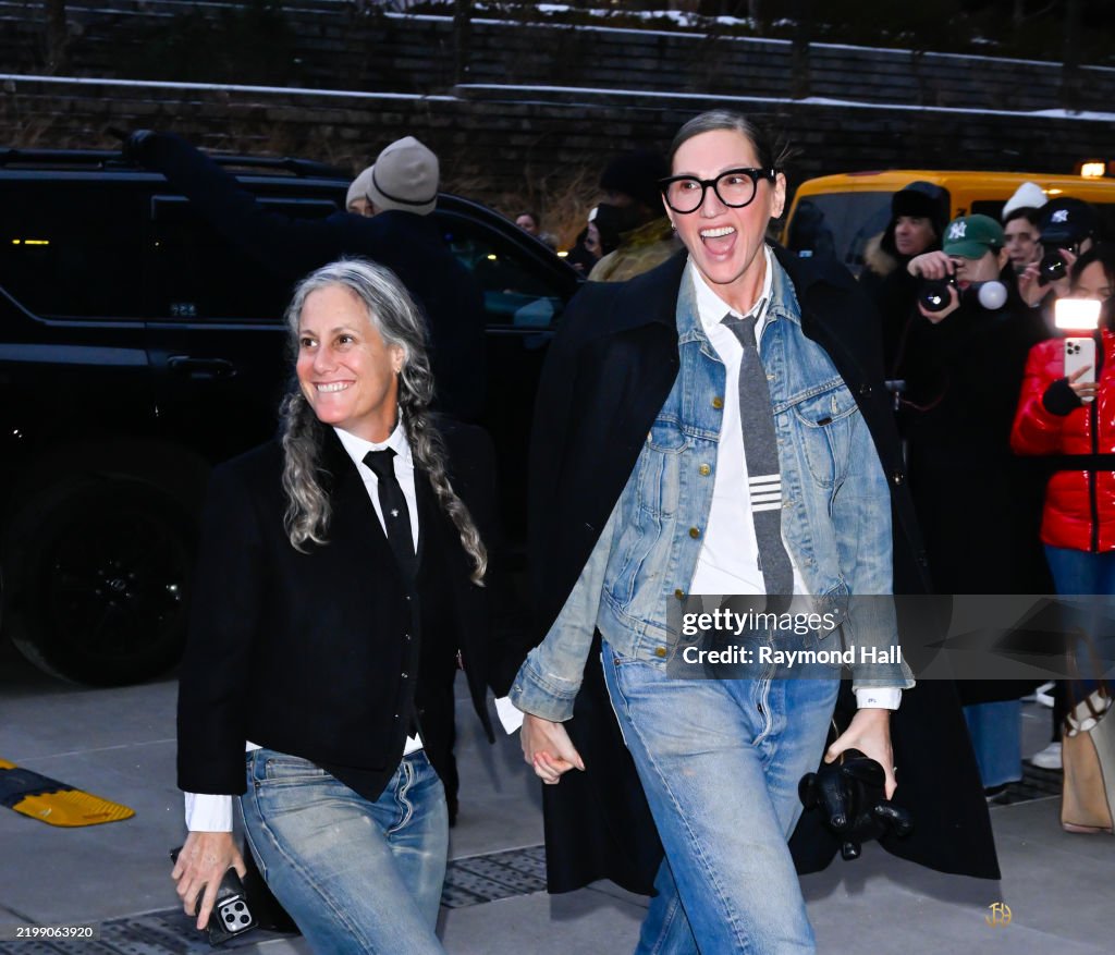 Celebrity Sightings In New York City - February 11, 2025