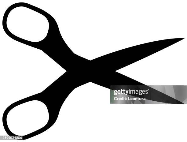 pair of scissors - scissors stock illustrations