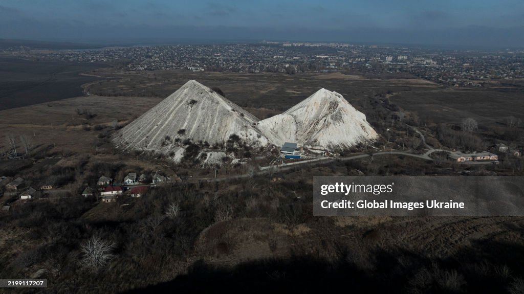 Mount Karachun Near The City Of Sloviansk In Donetsk Oblast
