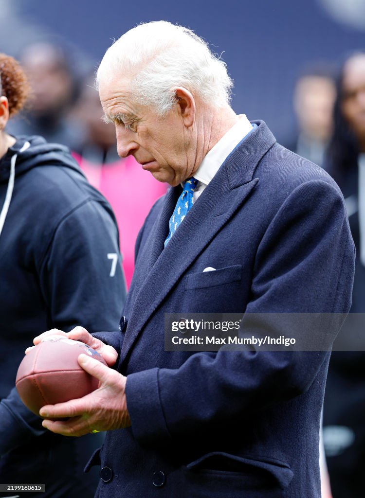 King Charles III Celebrates Local Community Work At Tottenham Hotspur Stadium