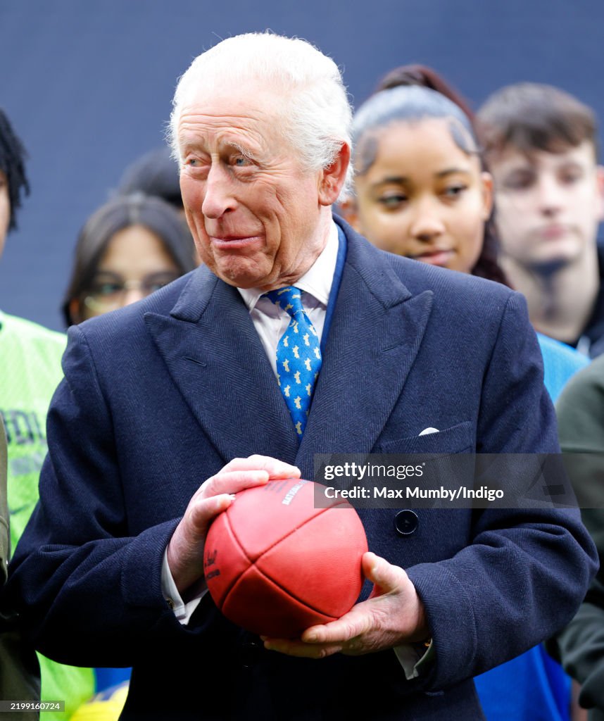 King Charles III Celebrates Local Community Work At Tottenham Hotspur Stadium