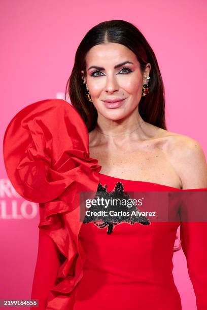 Beatriz Jarrín attends the Influencer Awards Spain photocall at the Canopy by Hilton Hotel on February 12, 2025 in Madrid, Spain.