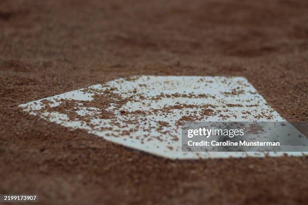 baseball home plate base abstract background