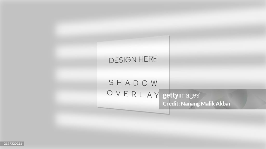 Layout Shadow Shadow Window On The Wall Shadow Overlay Effect Mockup Shadow Overlay ...
