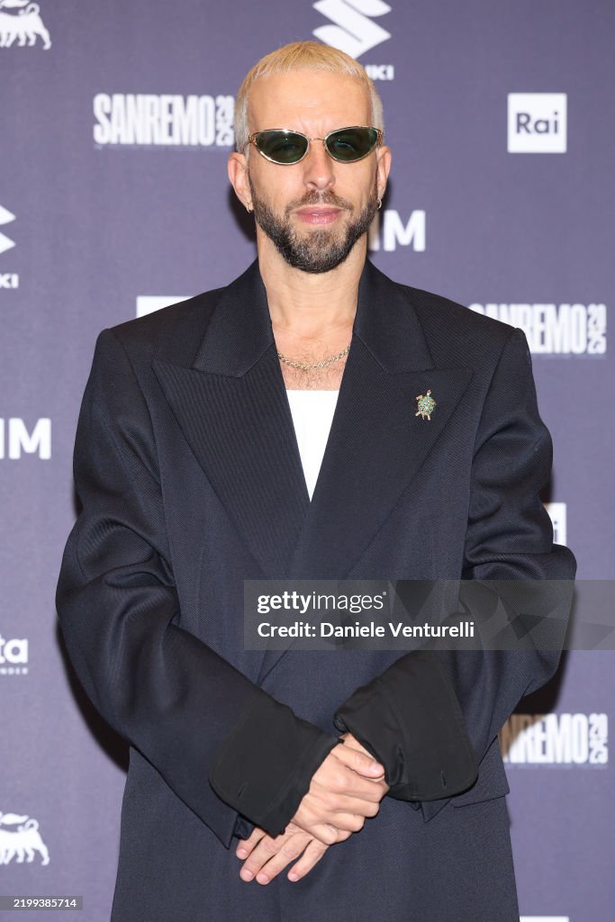 75th Sanremo Music Festival 2025 Photocall - Day 3