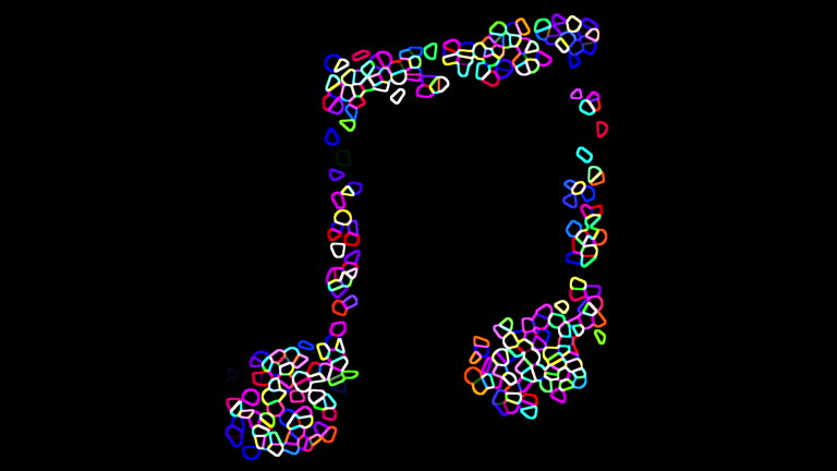 Singing Notes Particles 127 Colorful Music Notes Stock Videos, Footage, & 4K Video Clips ...