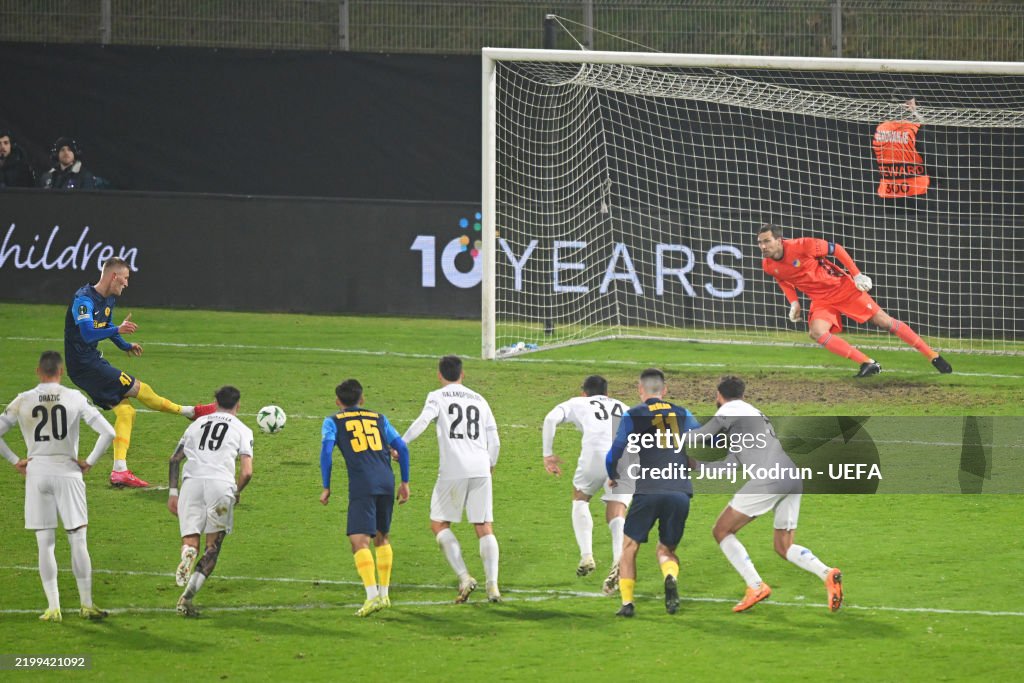 NK Celje v APOEL FC - UEFA Europa Conference League 2024/25 League Knockout Play-off First Leg