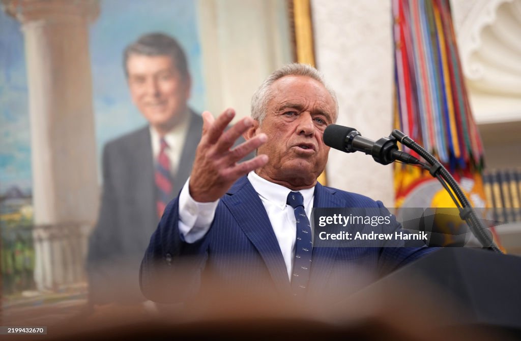 President Trump Swears In Robert F Kennedy Jr. As HHS Secretary
