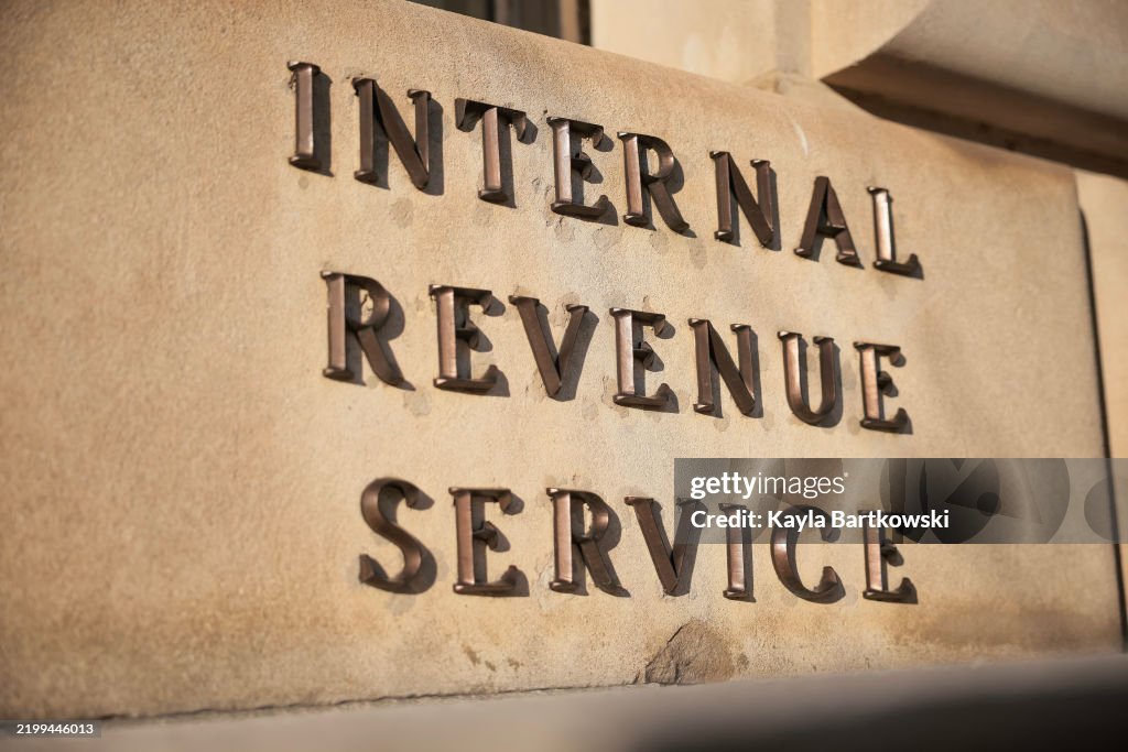 Byirs A sign for the Internal Revenue Service is seen on its building on ...