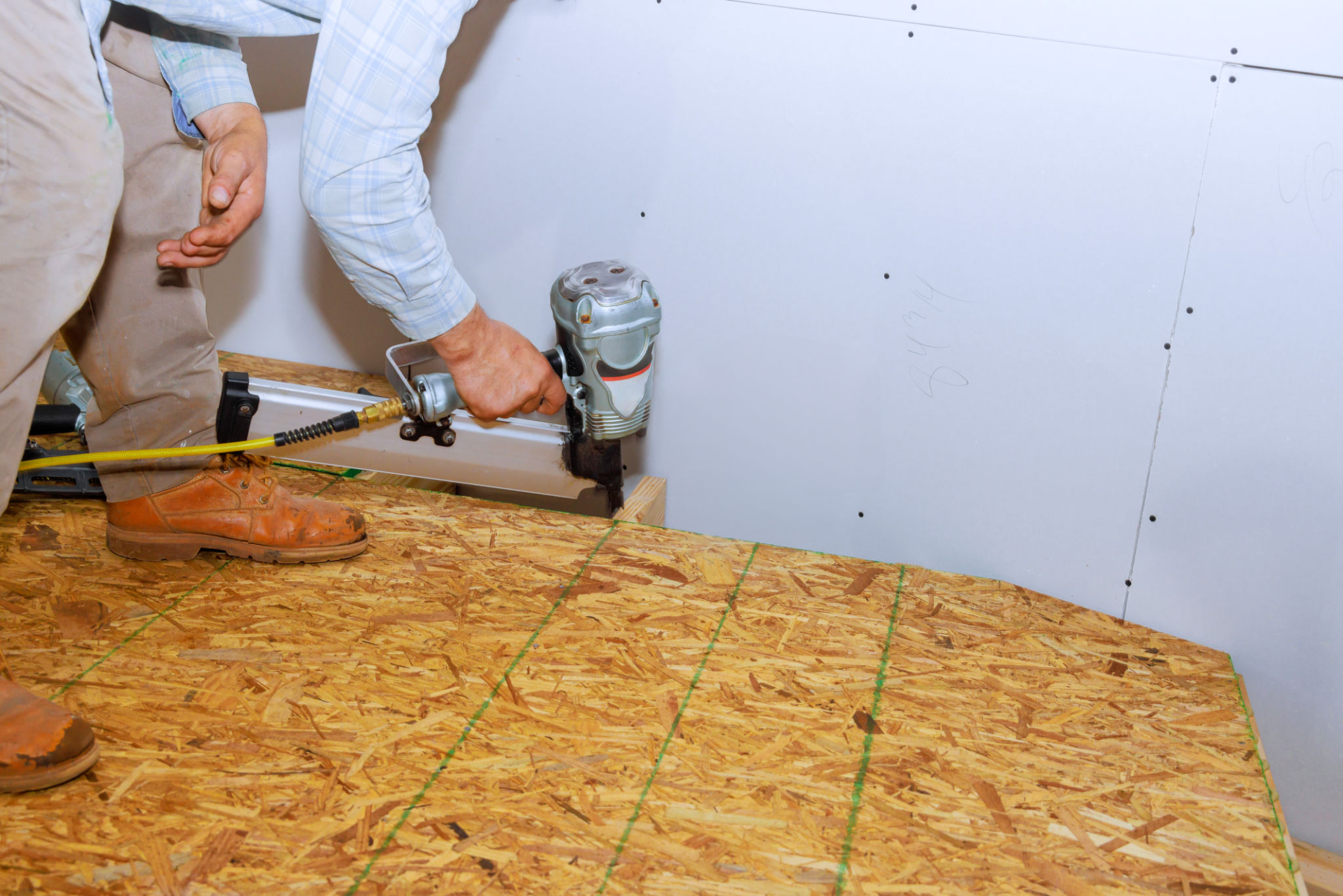 nail down flooring