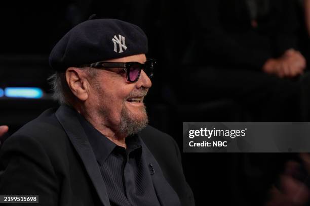 Pictured: Jack Nicholson introduces the "Adam's Song: 50 Years" sketch on February 16, 2025 --