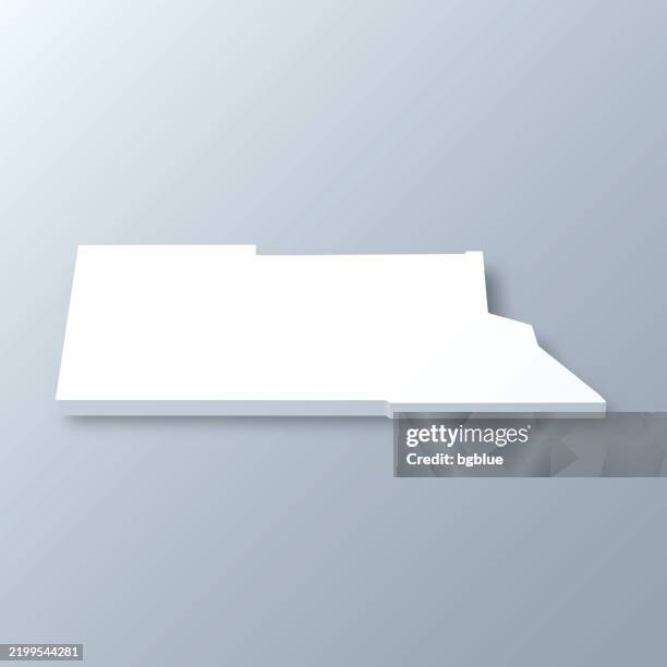 archuleta county, colorado. 3d map on gray background - pagosa springs colorado stock illustrations