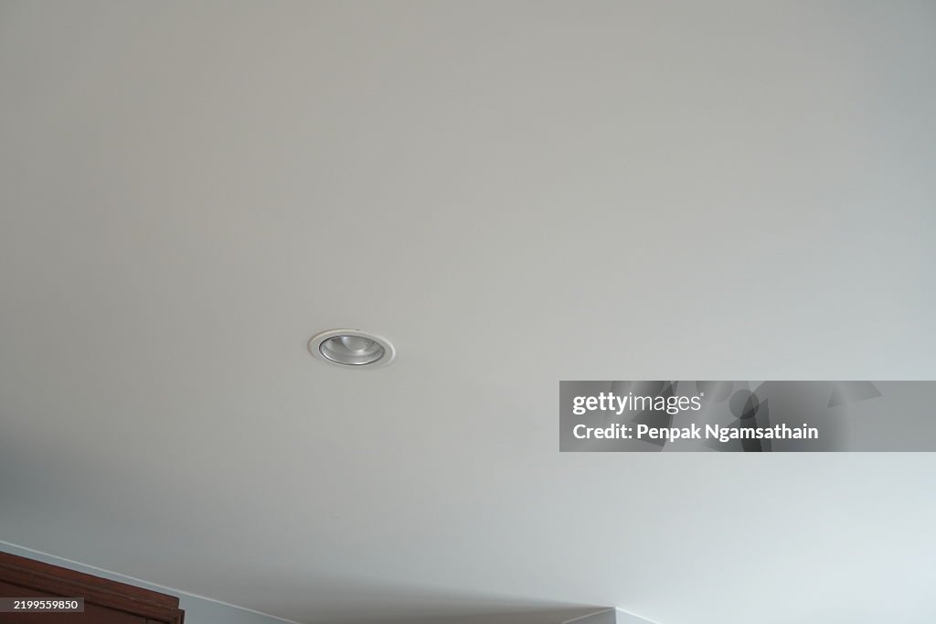 Downlight on ceiling