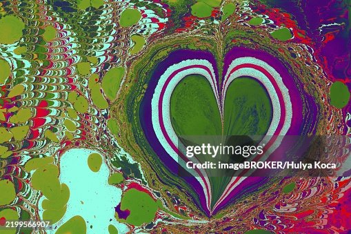 Ebru marble conch effect surface pattern design for print Ebru marble conch effect surface pattern design for print