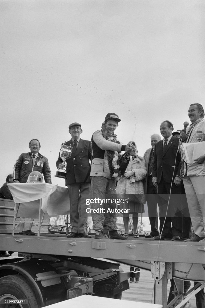 1975 International Trophy, Niki Lauda Celebrates