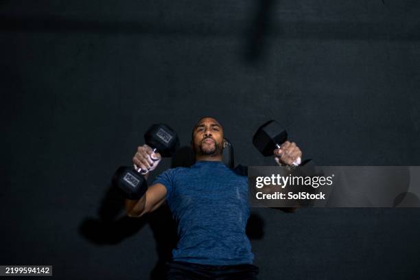 focus on fitness - weight bench stock pictures, royalty-free photos & images