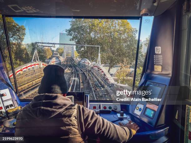 subway driver - train engineer stock pictures, royalty-free photos & images