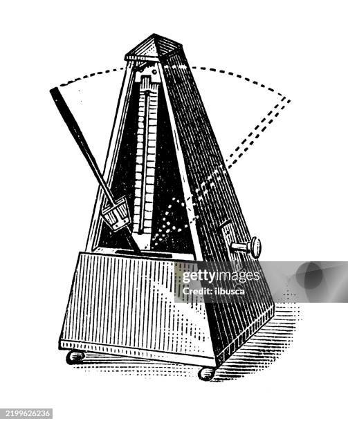 metronome - metronome stock illustrations