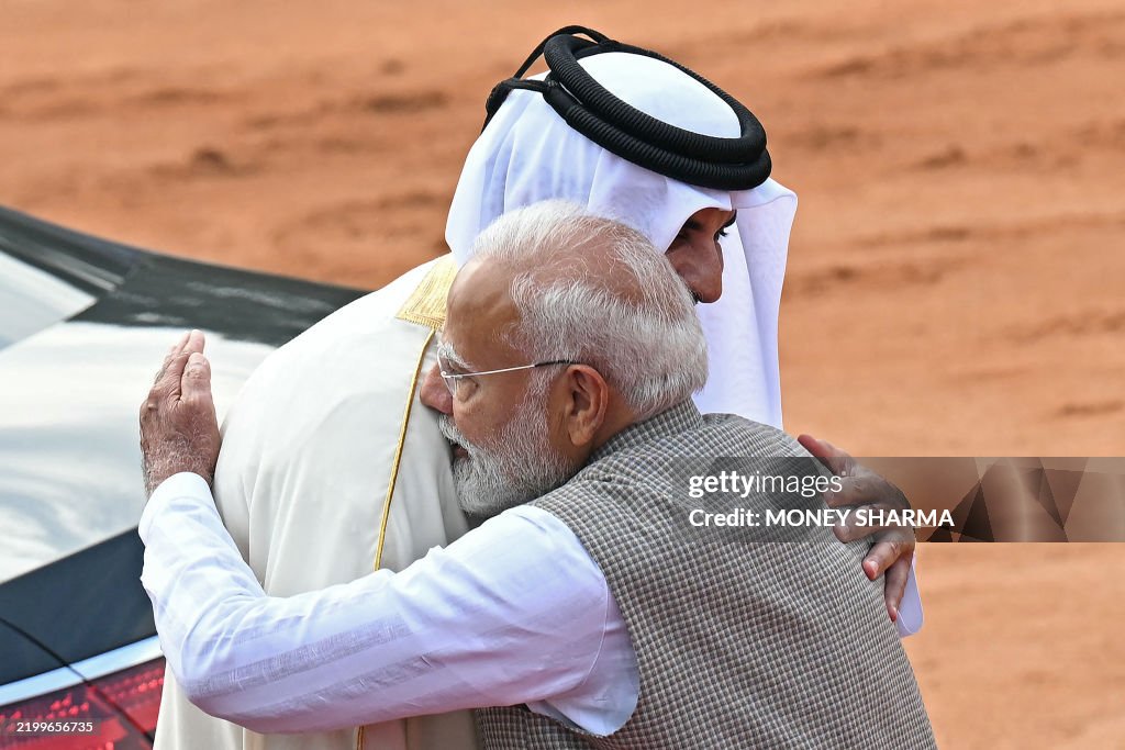 TOPSHOT-INDIA-QATAR-POLITICS-DIPLOMACY
