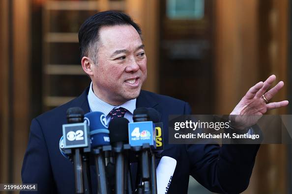 Kin Tong Attorney Connecticut Attorney General William Tong speaks during a press... News ...