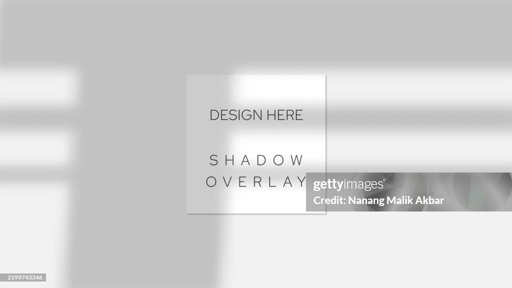 Layout Shadow Shadow Window On The Wall Shadow Overlay Effect Mockup Shadow Overlay ...