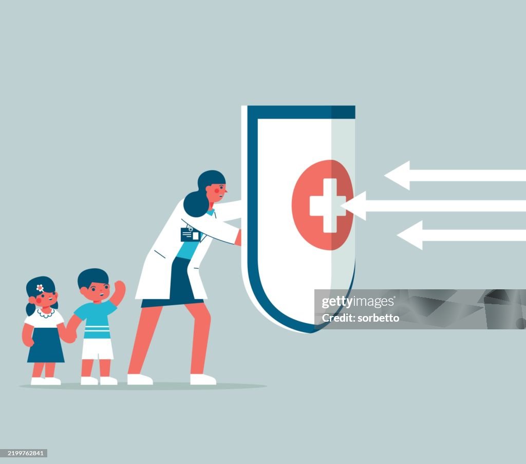 Protection Care Protection Child Care High-Res Vector Graphic - Getty Images