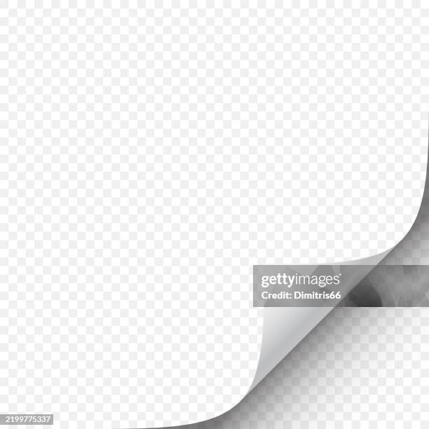 illustrazioni stock, clip art, cartoni animati e icone di tendenza di modello di arricciatura della pagina - inarcare la schiena