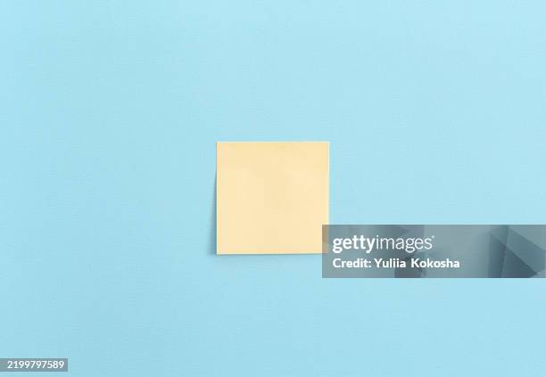 adhesive notes are posted serving as reminders, to-do lists, or messages for household members - sticky stock pictures, royalty-free photos & images