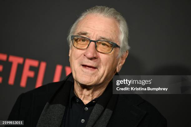 Robert De Niro at Netflix's "Zero Day" World Premiere held at The Plaza Hotel on February 18, 2025 in New York, New York.