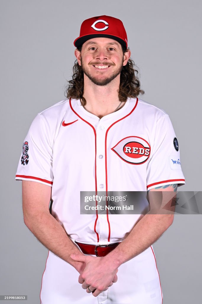 Scott Perry Reds Scott Barlow of the Cincinnati Reds poses for a photo during the ...