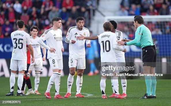 CA Osasuna v Real Madrid CF - La Liga EA Sports CA Osasuna v Real Madrid CF - La Liga EA Sports