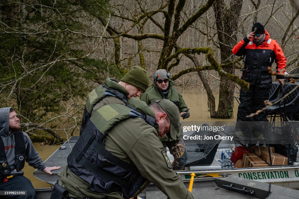 Winter Storms Cause Flooding Throughout Kentucky And Region