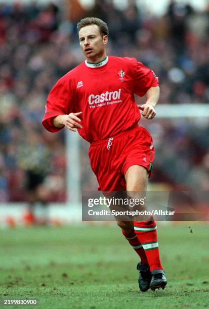 February 17: Paul Bodin of Swindon running during the Fa Cup 5th Round match between Swindon Town and Southampton at Burnden Park on February 17,...