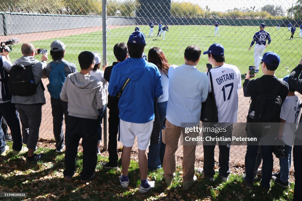 Los Angeles Dodgers Workout