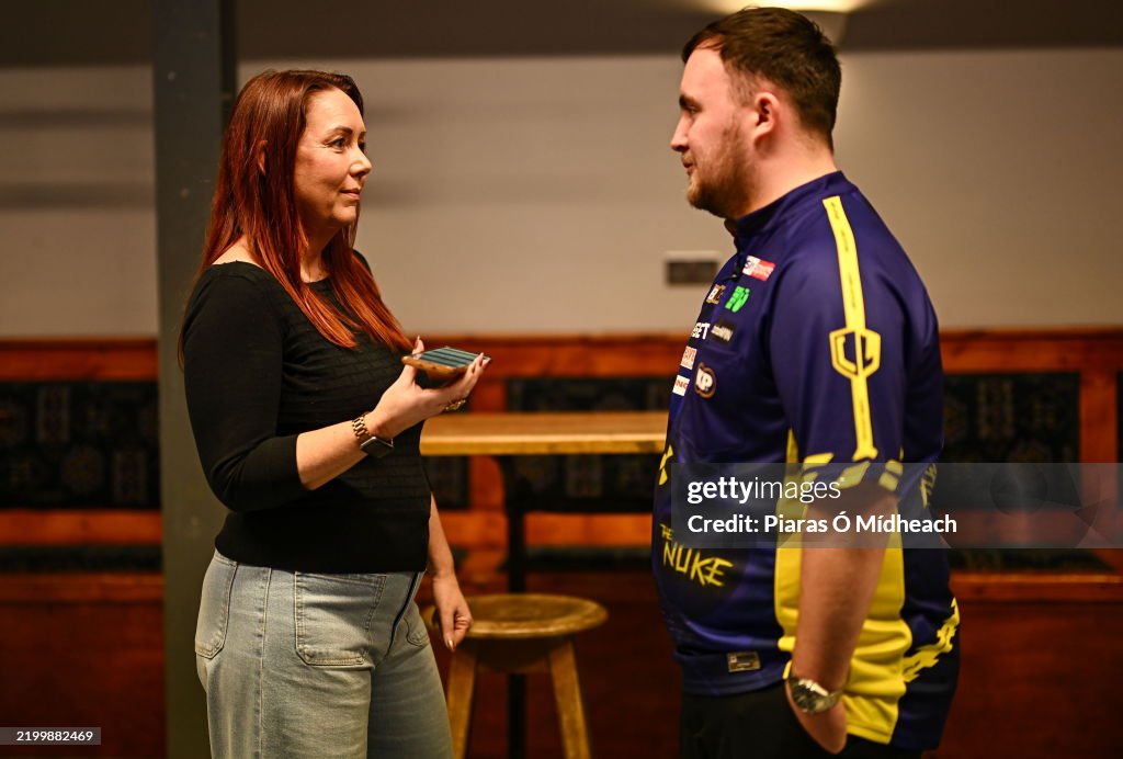 D7 Darts Youth Academy Visit by Luke Littler