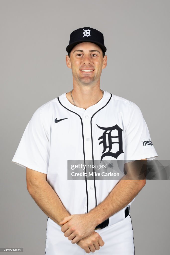 Ryan Riddle Detroit Ryan Kreidler of the Detroit Tigers poses for a photo during the ...