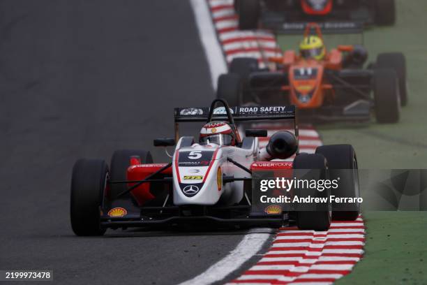 Formula Three Euro Series. Round 7. Brands Hatch, England. 6th September 2009. Basil Shaaban Action.