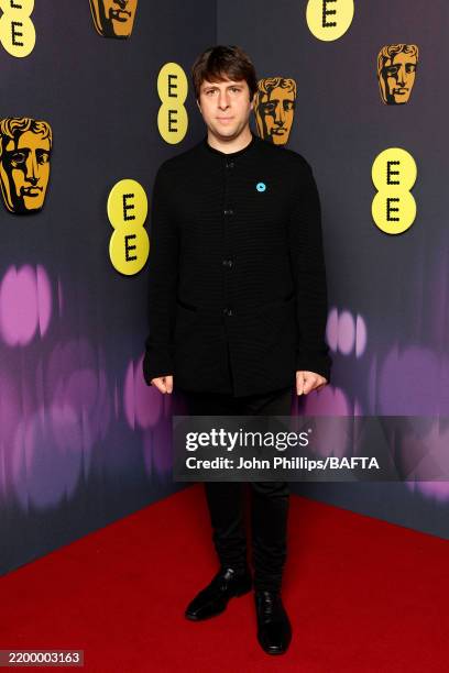 Eric Nyari attends the EE BAFTA Film Awards 2025 at The Royal Festival Hall on February 16, 2025 in London, England.
