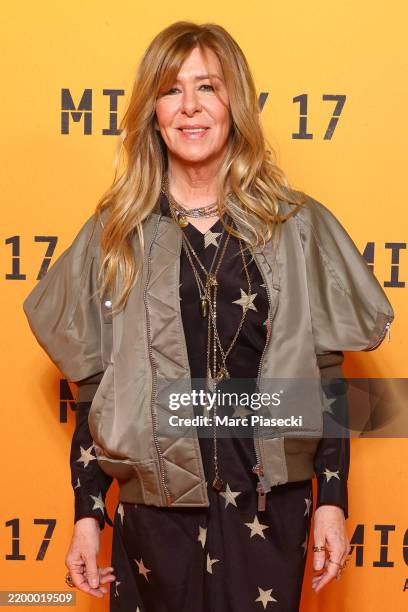 Producer Dede Gardner attends the "Mickey 17" Premiere on February 16, 2025 in Paris, France.